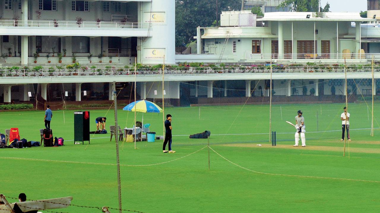 Brabourne stadium, which is part of the Cricket Club of India, on November 23, 2021. File Pic/Atul Kamble