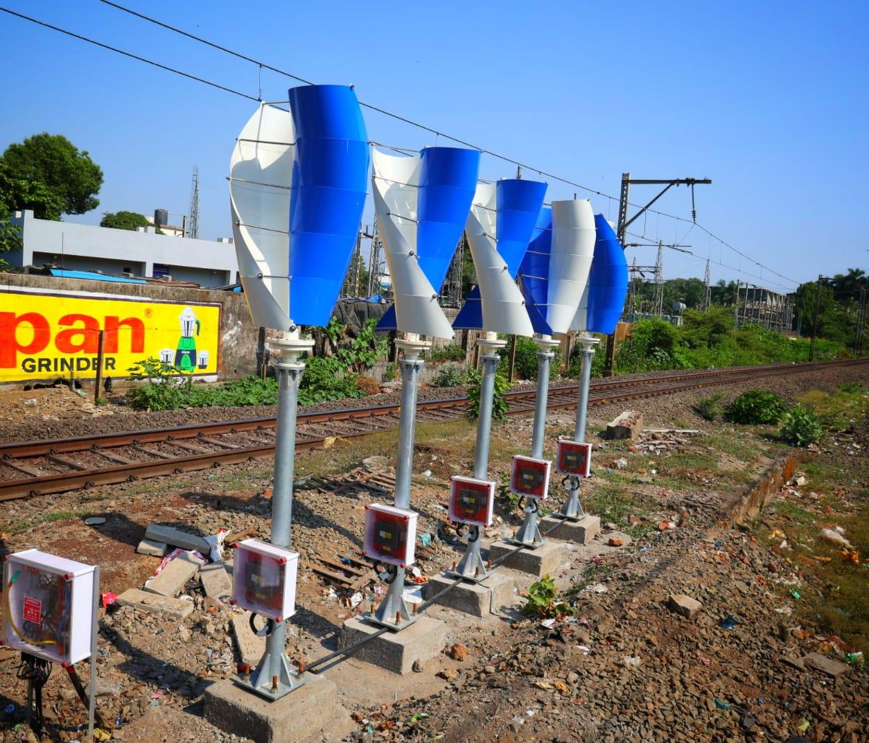 In addition to the wind power project, the railways has also undertaken other environmentally friendly initiatives