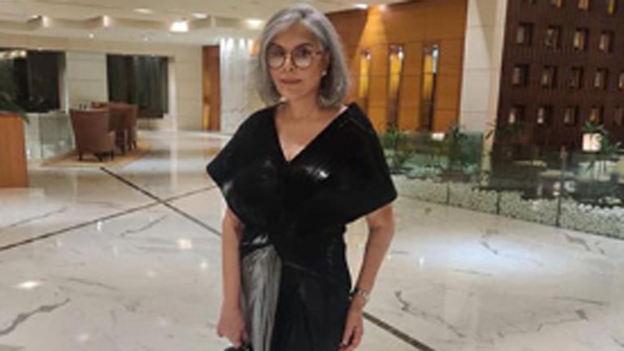 Zeenat Aman explains her Friday night in two pictures; fans call her the 'coolest'