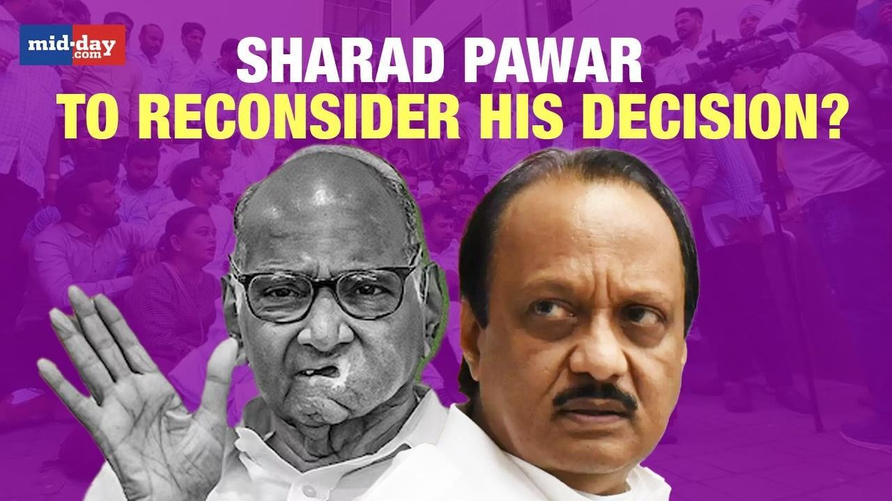 Will take final decision in 1-2 days: Sharad Pawar on his resignation 