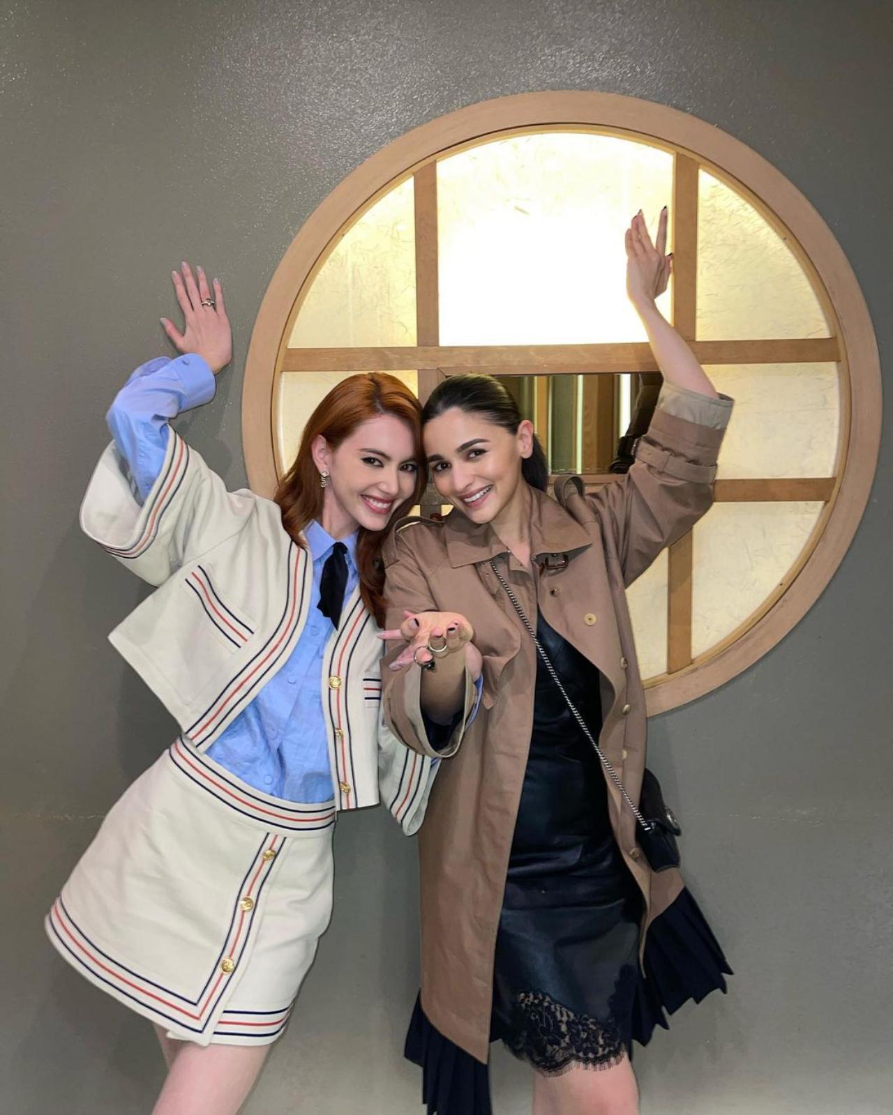 Thai superstar Davikah Hoorne and Alia Bhatt met at the Gucci event in Seoul last week. Davikah took to her Instagram and dropped a couple of adorable pictures where Alia and Davikah can be posing in different styles. Read full story here