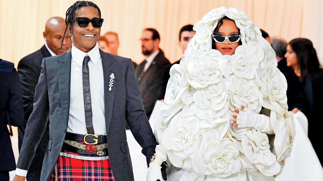 A$AP Rocky and Rihanna