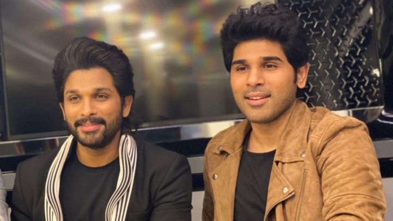 This photo of 'Pushpa' star Allu Arjun with Allu Sirish is proof that all is well between the brothers 