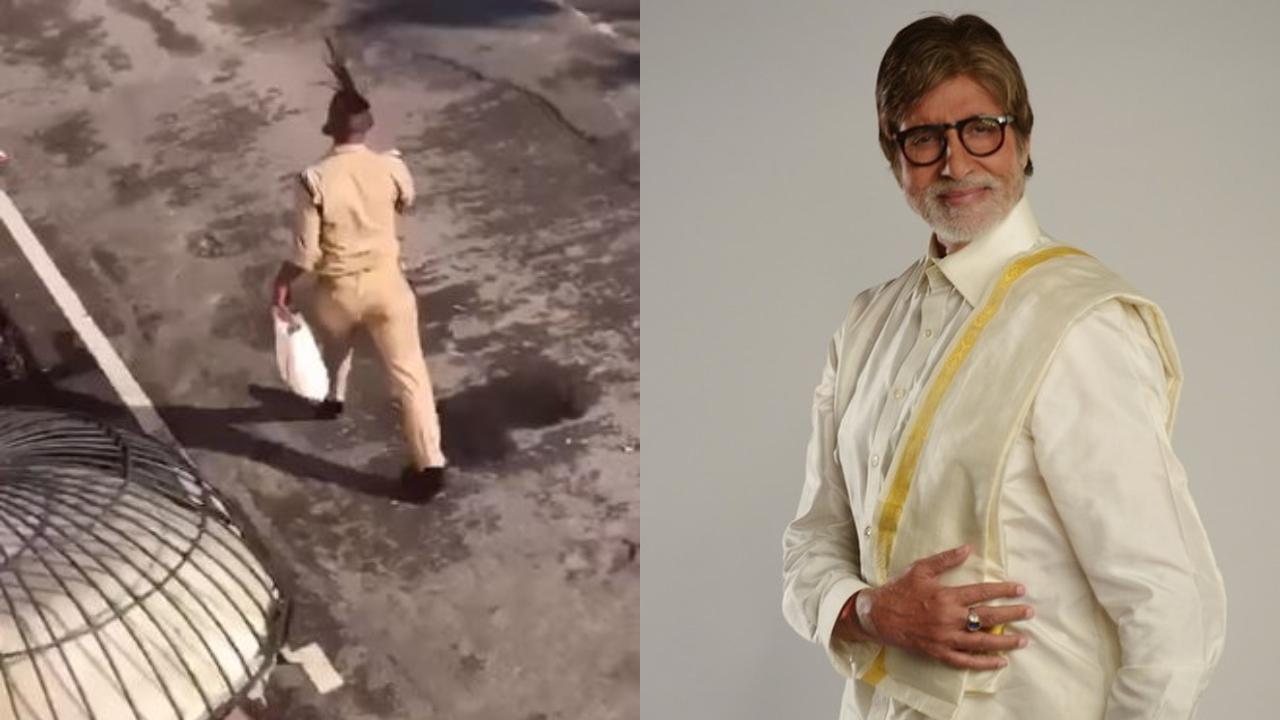 Amitabh Bachchan shares hilarious video of man 'carrying his own fan' in Mumbai heat