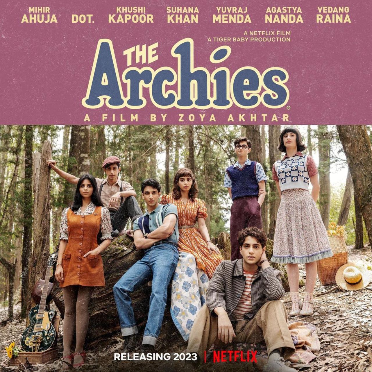 Now, Suhana is all set to make her debut as an actress with Zoya Akhtar's The Archies. The filmmaker will be introducing a bunch of newcomers to the film industry with this Netflix musical. Around a year ago, the first look and teaser of the film was released
 