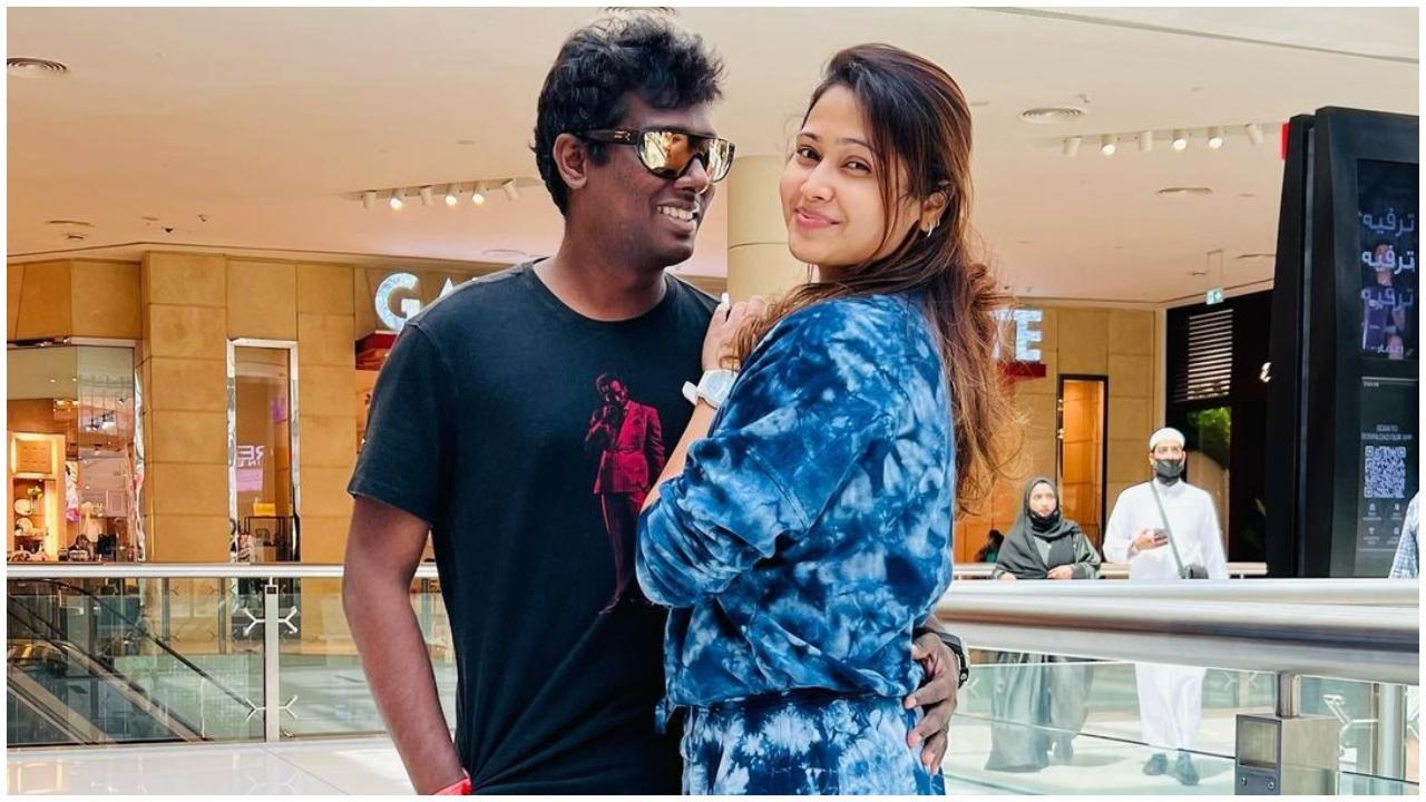 Jawan director Atlee Kumar spotted with wife Priya at airport on their way to Cannes 2023