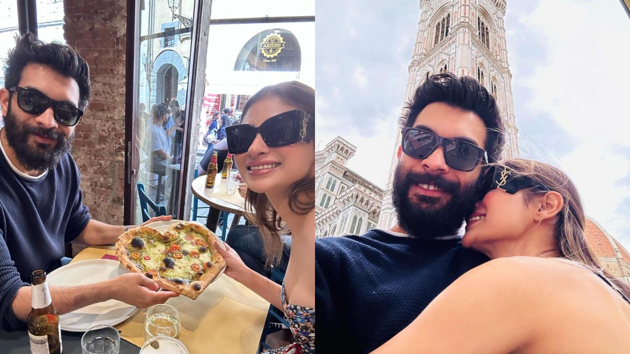 Proving the Italy trip to be romantic as Mouni Roy is living her best life in Italy with her husband Suraj Nambiar.