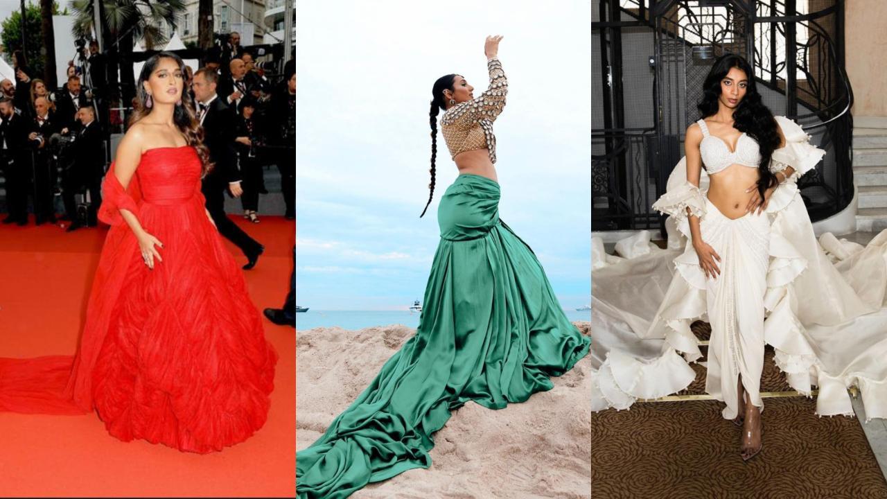 Cannes 2023: Dolly Singh, Masoom Minawala, Niharika NM at the red carpet