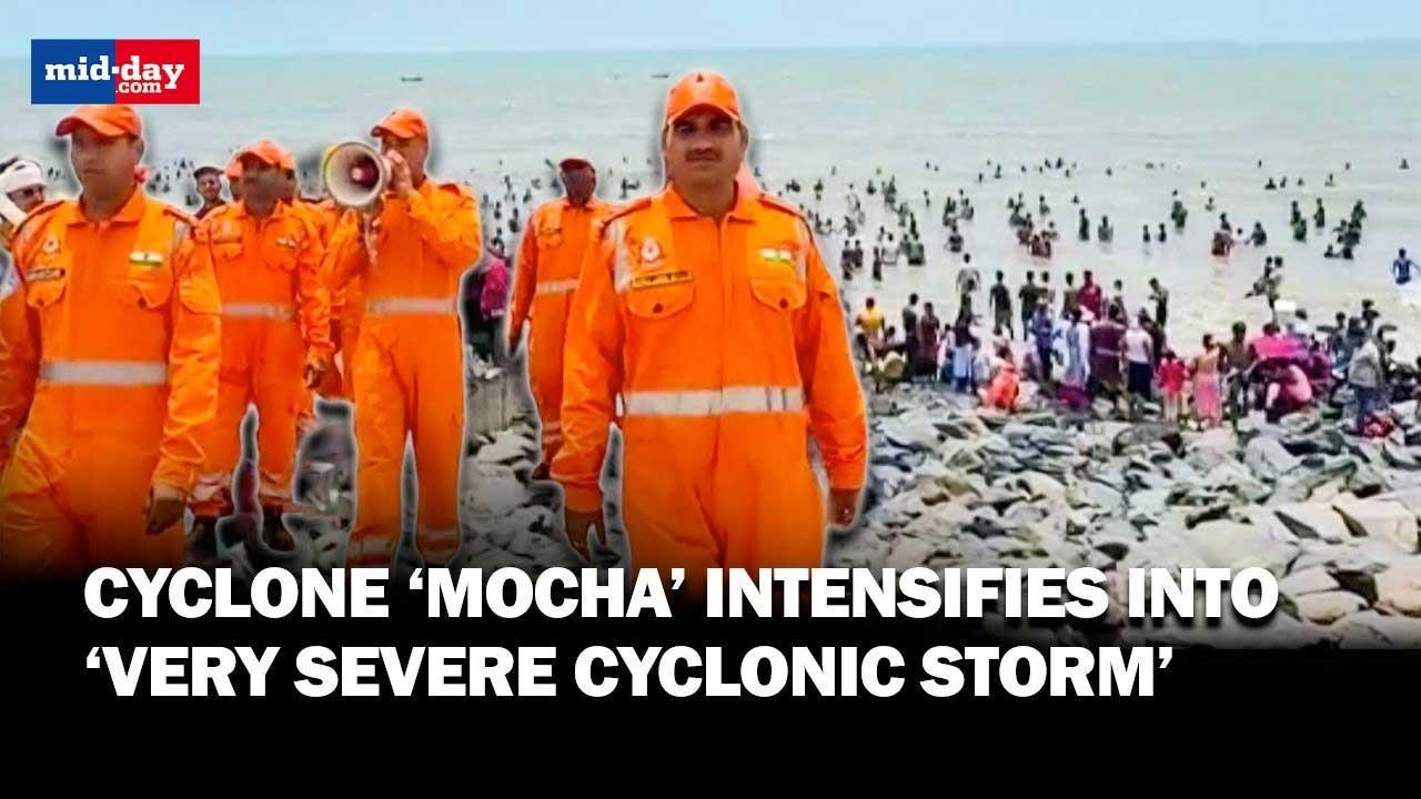 Cyclone ‘Mocha’ intensifies into ‘very severe cyclonic storm’