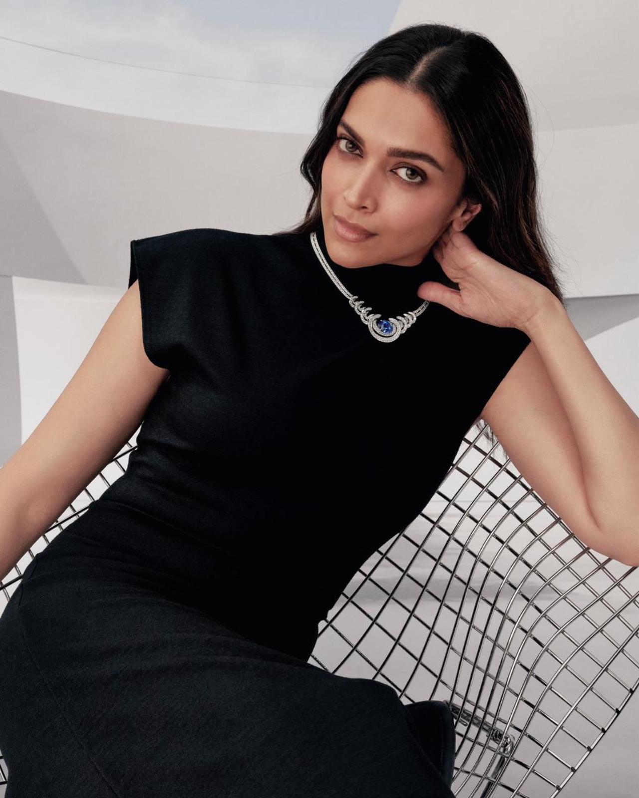 A vision in black, only Deepika Padukone can elevate a simple look to the next level.