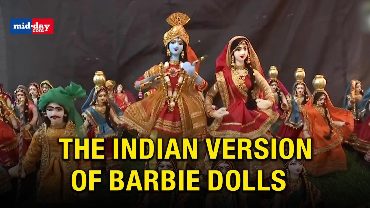 Gujarat’s mother-son duo promote Indian culture through their barbie-like dolls 