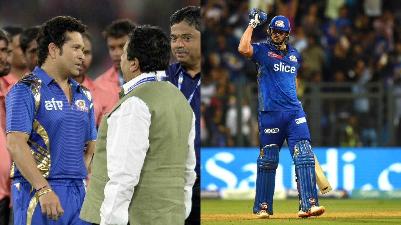 Tim David's final-over demolition brings overjoyed Sachin Tendulkar to his feet