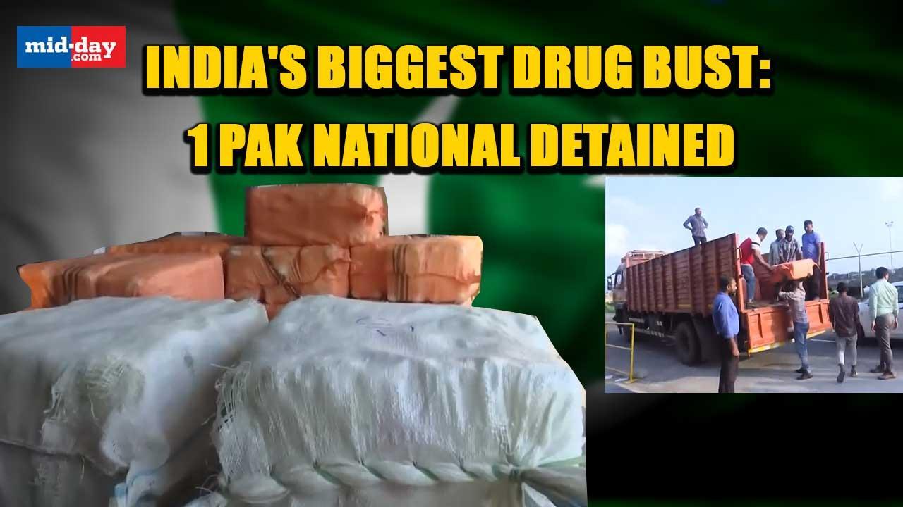 Drugs worth 15,000 crores seized by NCB off Kochi coast originating from Pak