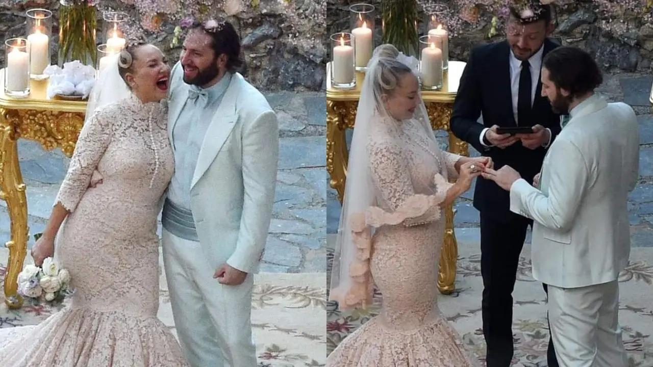 Singer Sia who is popularly known across the globe for the hit and viral song 'Cheap Thrills' got married in a hush-hush ceremony to boyfriend Dan Bernard by candle-light in Portofino, Italy. As per report, only four guests were there to watch as the couple said their vows under a gazebo decorated with flowers. Read full story here