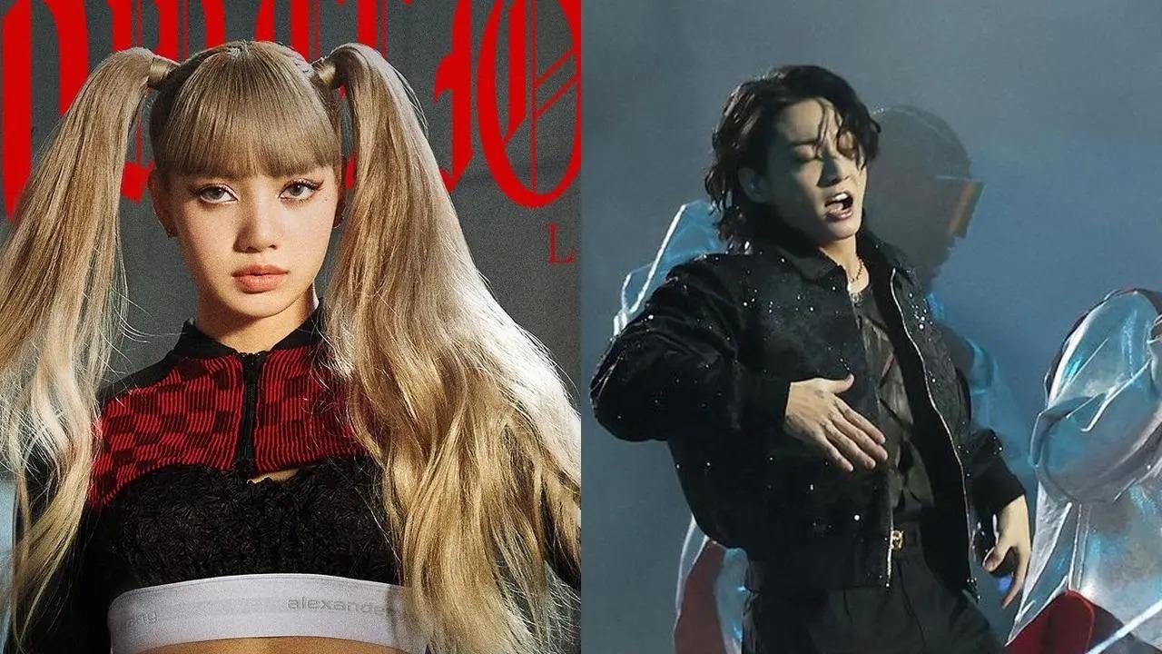 A video claiming that BTS's Jungkook and BLACKPINK's Lisa are dating recently went viral and fans of both K-pop groups took to social media to prove it is fake. In the video the duo is seen sitting next to each other, and Jungkook caresses Lisa’s hand. Read full story here