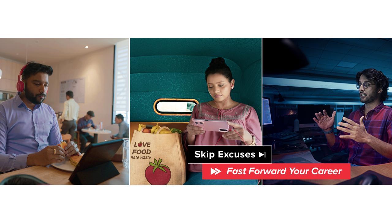 upGrad’s latest digital campaign encourages India Inc. to Skip Excuses and make the right career investments