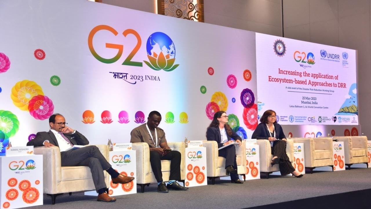 G-20 Second Disaster Risk Reduction Working Group meeting concludes in Mumbai; delegates discuss roadmap for next three years