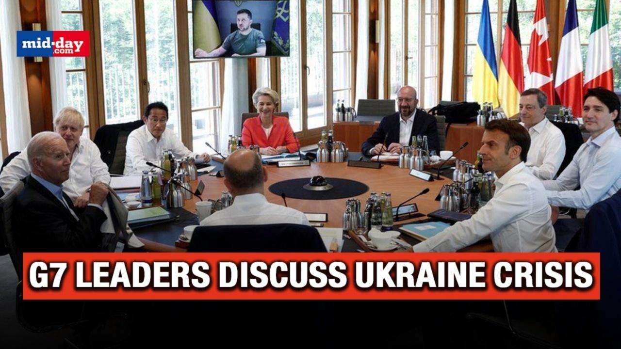 G7 Summit: World leaders discuss Ukraine crisis, Zelenskyy likely to join 