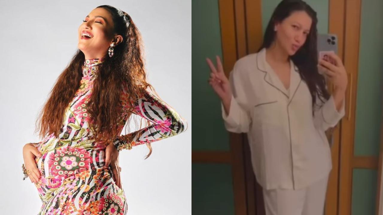 Gauahar Khan says she lost 10 kgs in just 10 days after giving birth to her baby