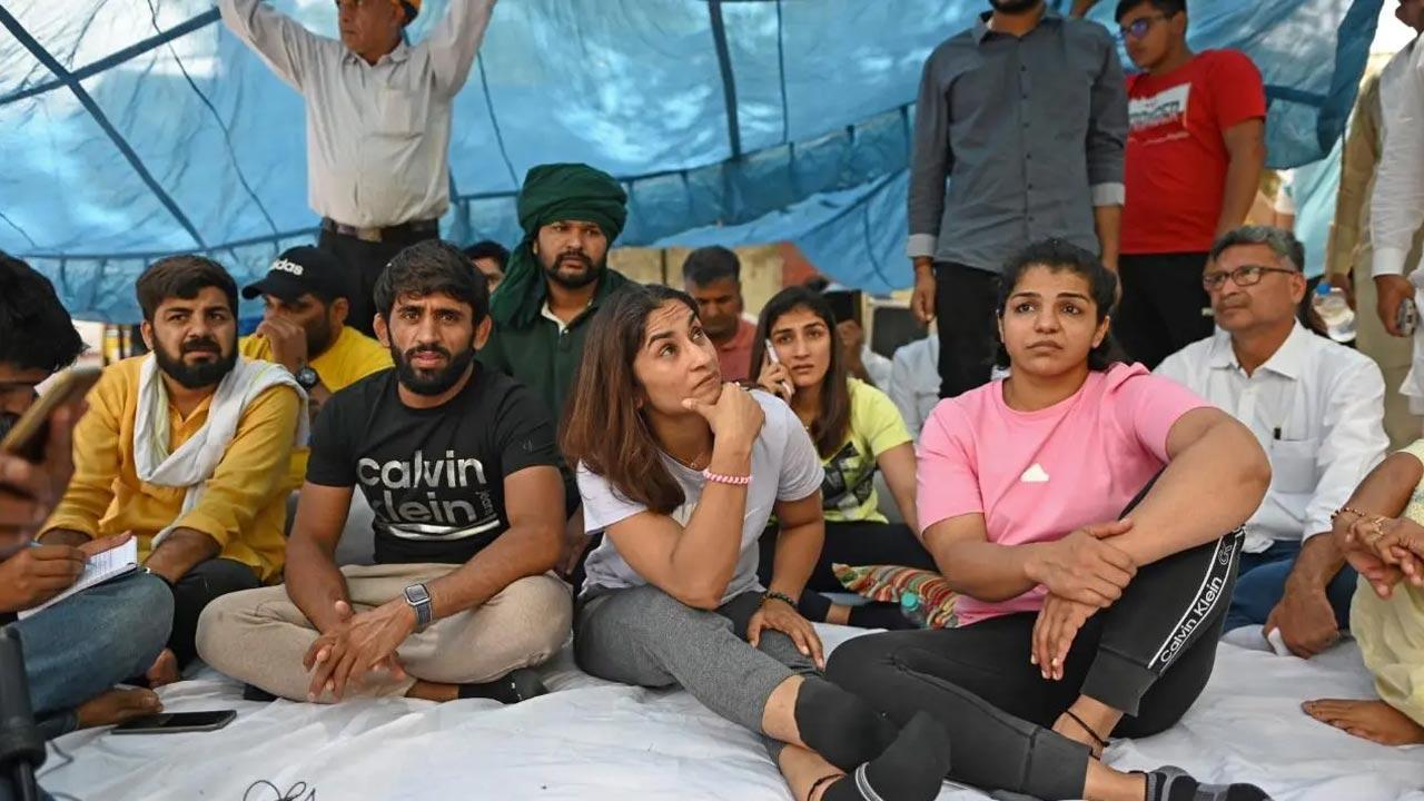 Wrestlers' protest: Heavy security turns Jantar Mantar into fortress