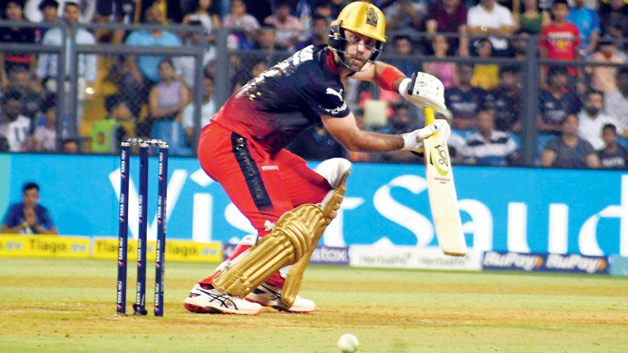 Glenn-Faf ensure RCB set 200-run target for Mumbai Indians