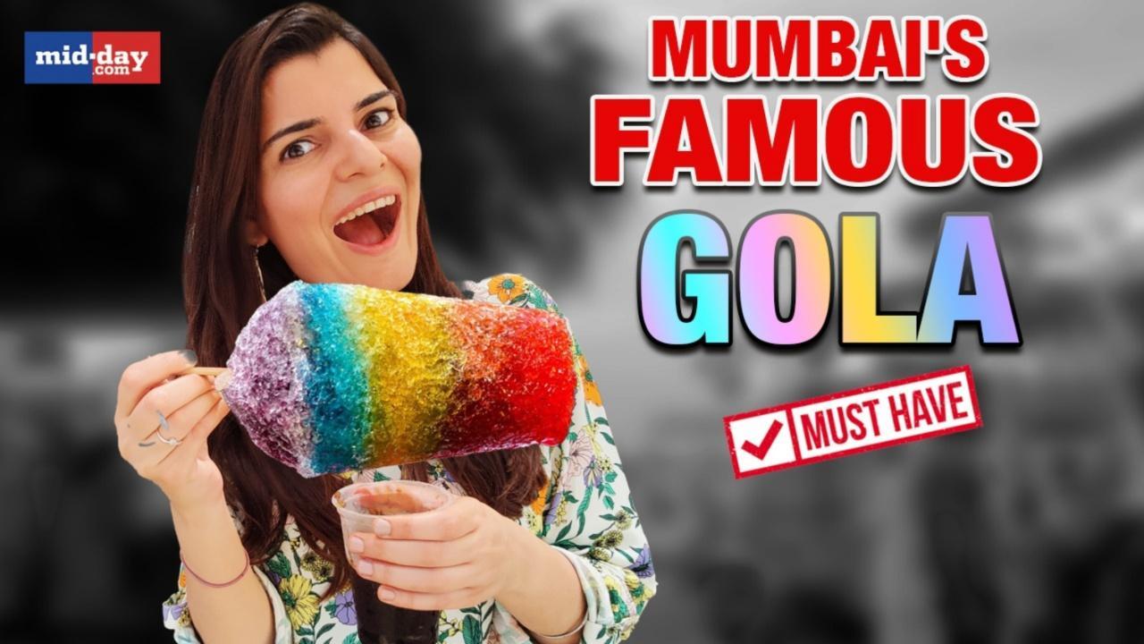 Ice Gola at Mumbai’s Girgaon Chowpatty is a must-try street food in the Summers