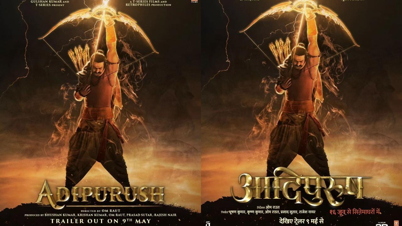 Prabhas-Kriti Sanon starrer 'Adipurush' trailer to be launched on May 9th