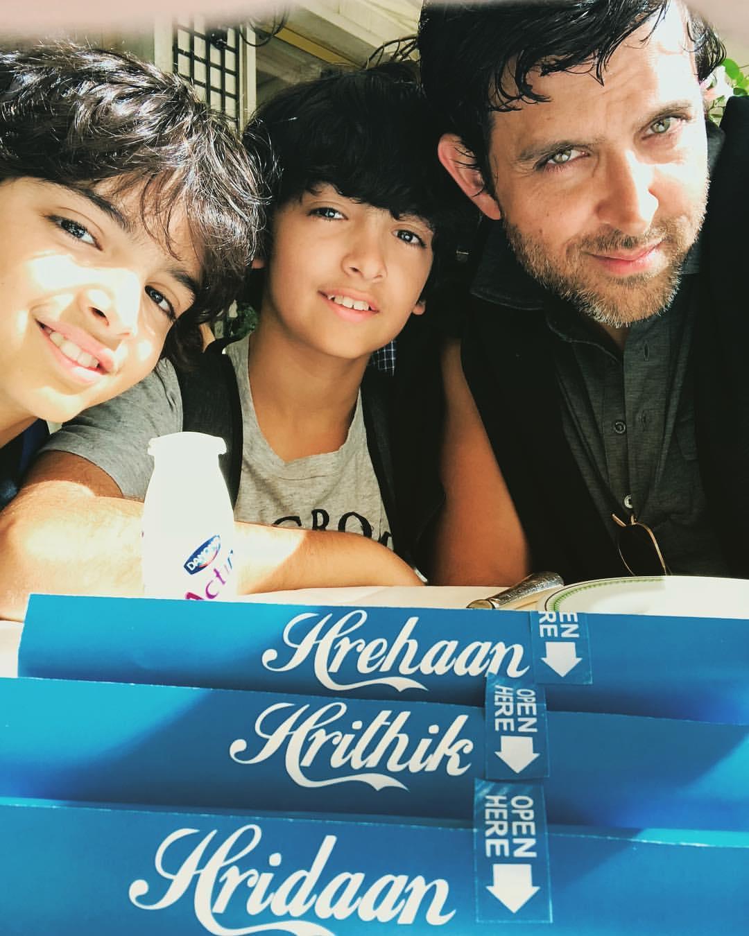 Hrithik Roshan was married to Suzaane Khan. The couple has two children, Hrehaan and Hridhaan.