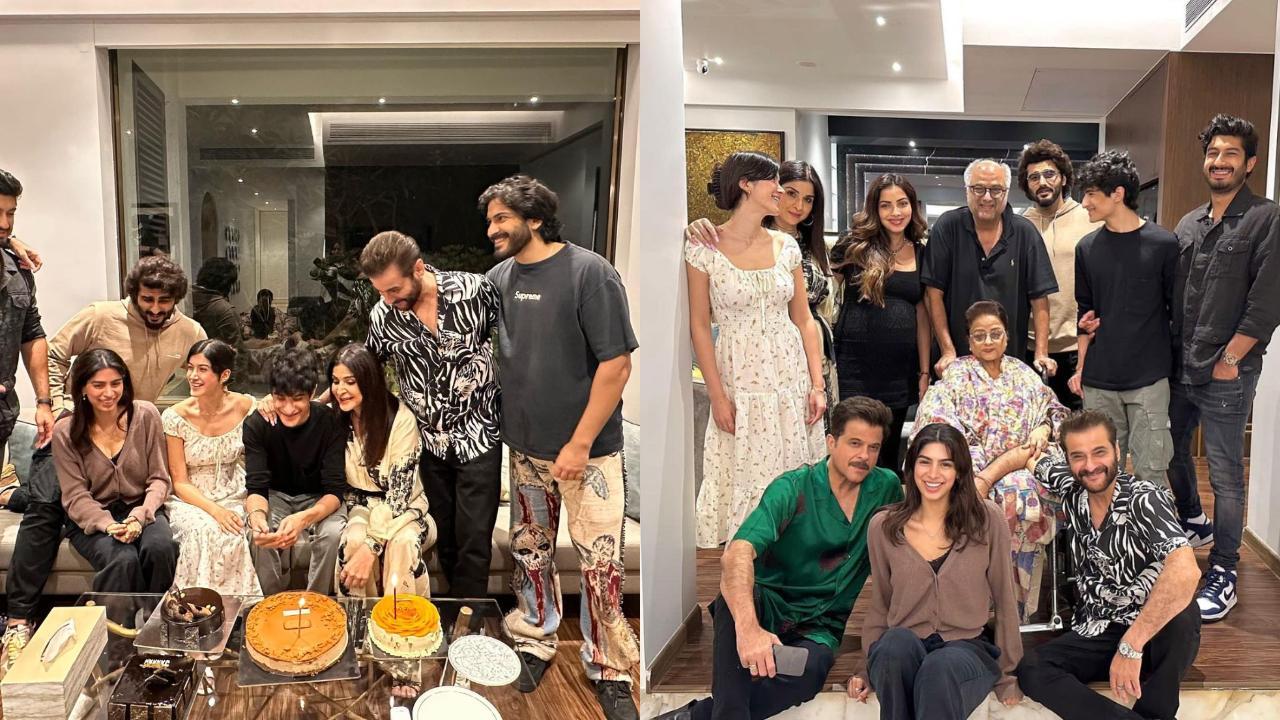 The Kapoors come together to celebrate Maheep, Sanjay's son Jahaan's 18th bday