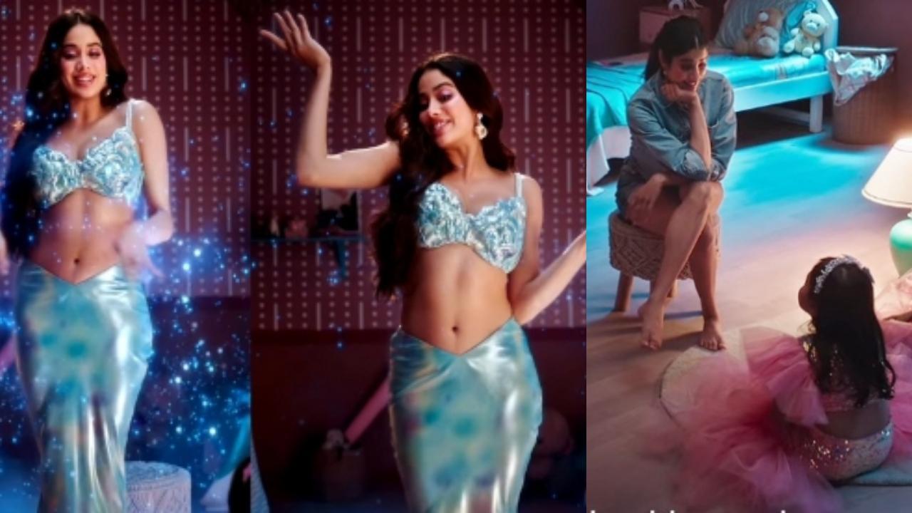 Janhvi Kapoor steps into the world of 'The Little Mermaid'