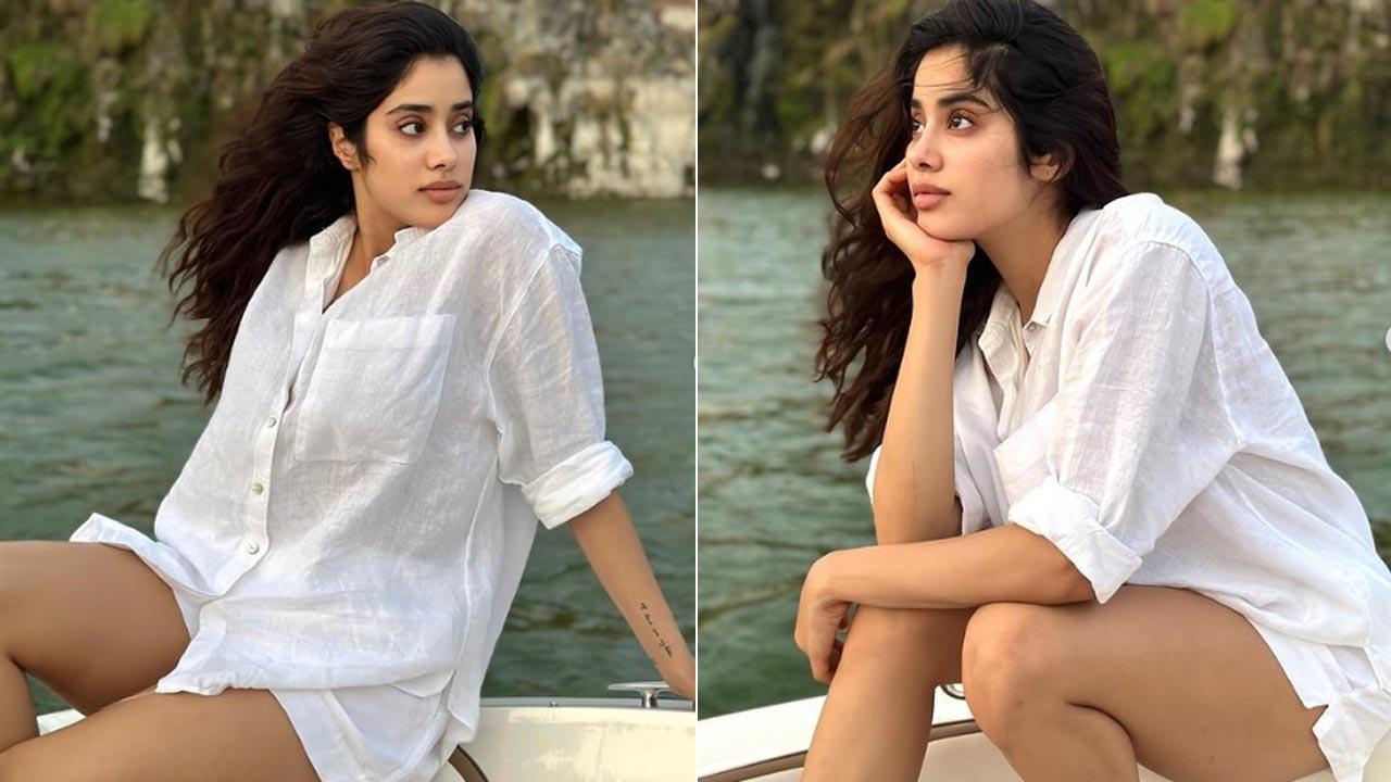 Janhvi Kapoor shares pictures from her tropical getaway