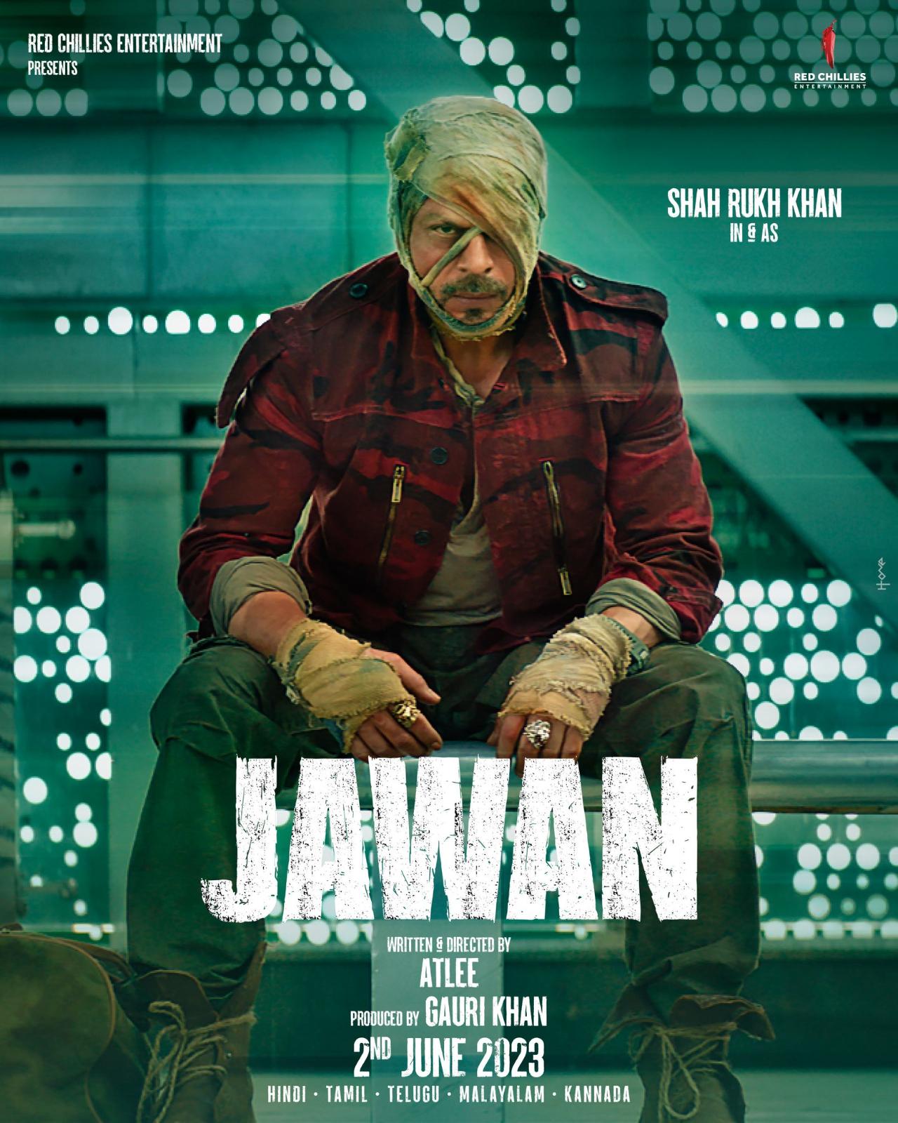 Jawan (September 7, 2023)
SRK's 'Jawan' is an action and suspense film that has been directed by Atlee. This movie features Shah Rukh Khan in double roles alongside Vijay Sethupathi, Nayanthara, Sanya Malhotra, and Priyamani. The film is set to be released on September 7, 2023.