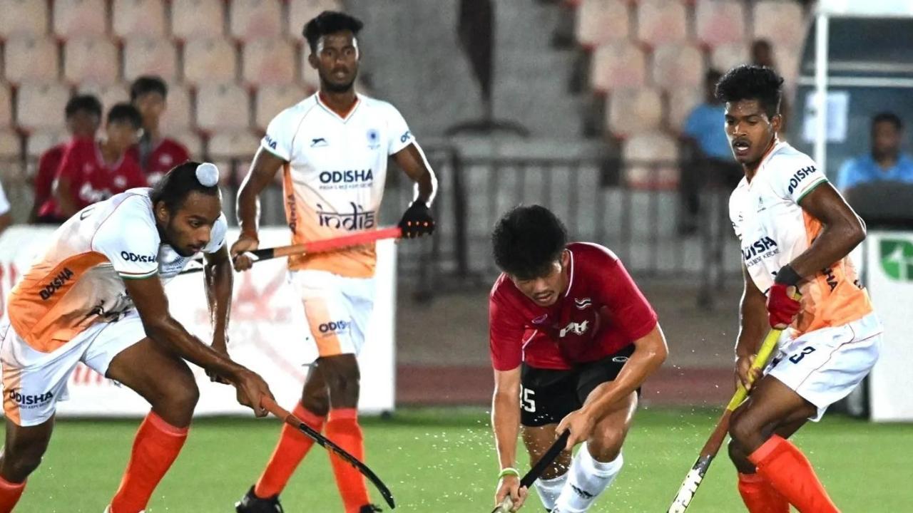 Hockey Men's Junior Asia Cup: India advance to semifinals with 17-0 win over Thailand