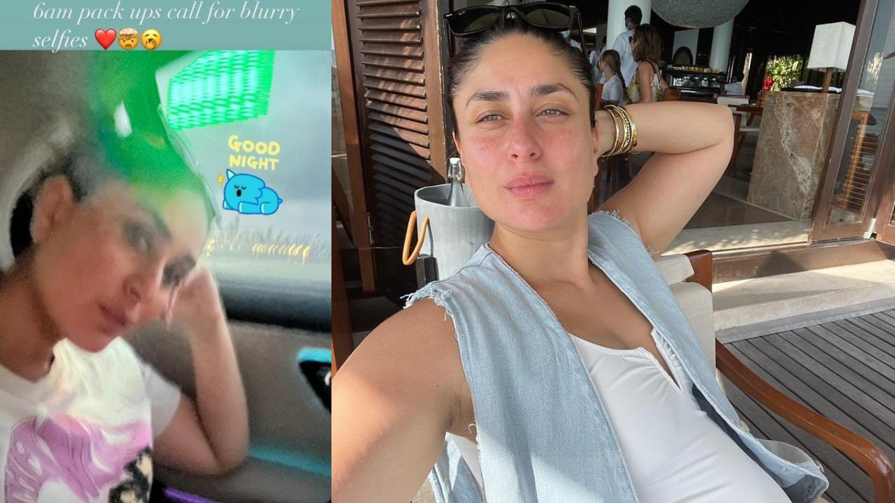 Kareena Kapoor Khan shares 6 AM pack-up look after all-night shoot for 'The Crew'