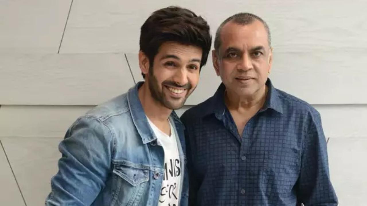 When Kartik Aaryan spoke about slapping Paresh Rawal on-screen