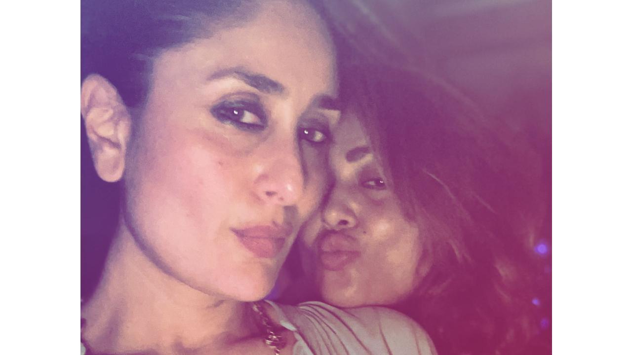 Check out BFFs Kareena Kapoor, Amrita Arora's perfect pout selfie