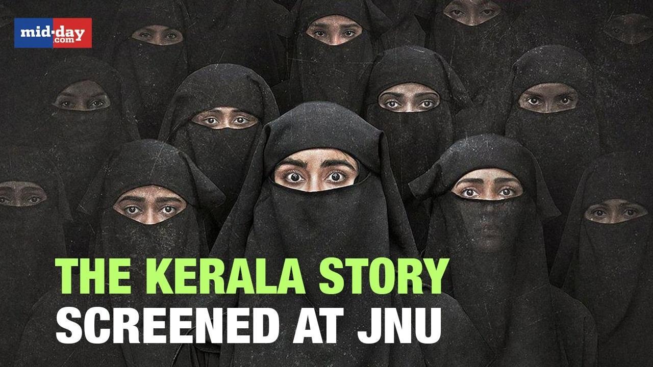 Amid Protests, The Kerala Story screened at JNU