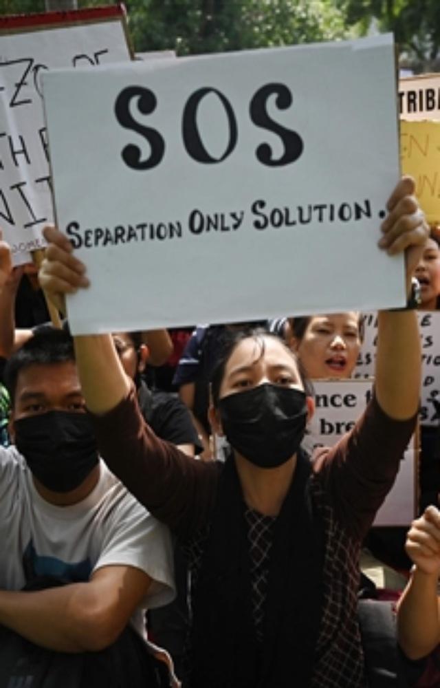 Kuki, Mizo, other Manipur tribes protest