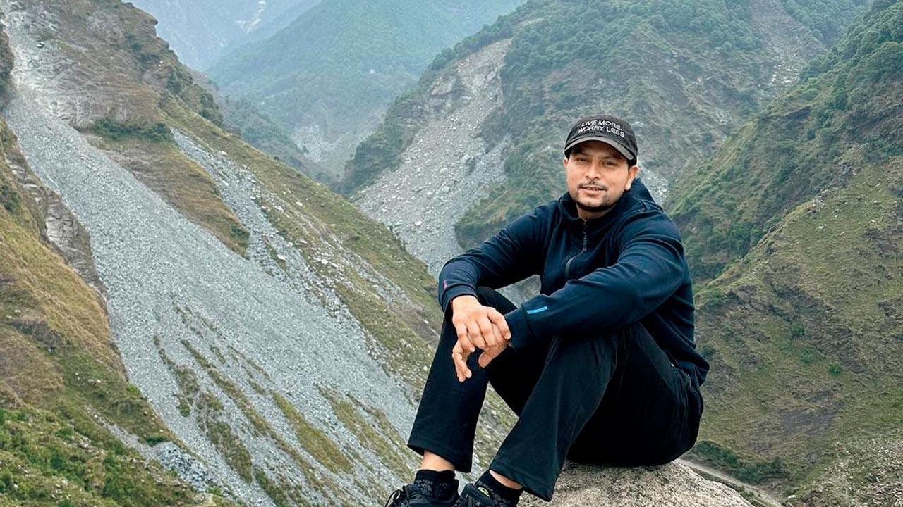 Kuldeep enjoys Dharamsala!