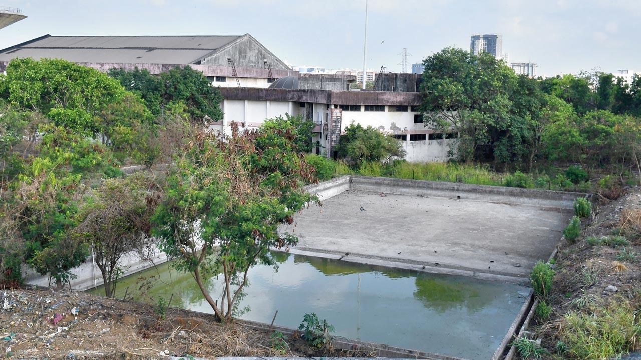 Mumbai: Rs 1.24 cr and 17 yrs later, varsity pool in Kalina lies abandoned