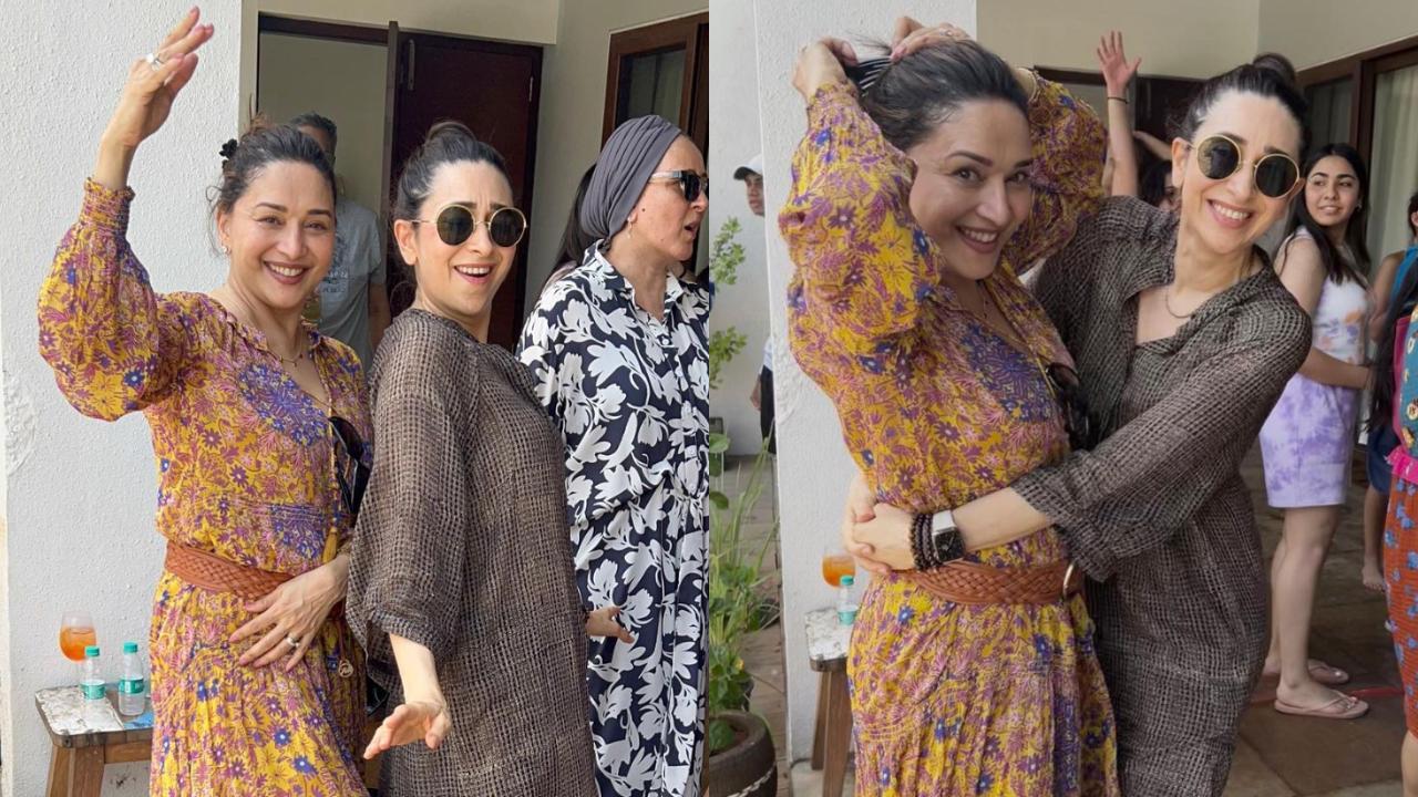 Dil Toh Paagal Hai' co-stars, Karisma Kapoor, Madhuri Dixit dance to 'Balam  Pichkari', Kareena Kapoor