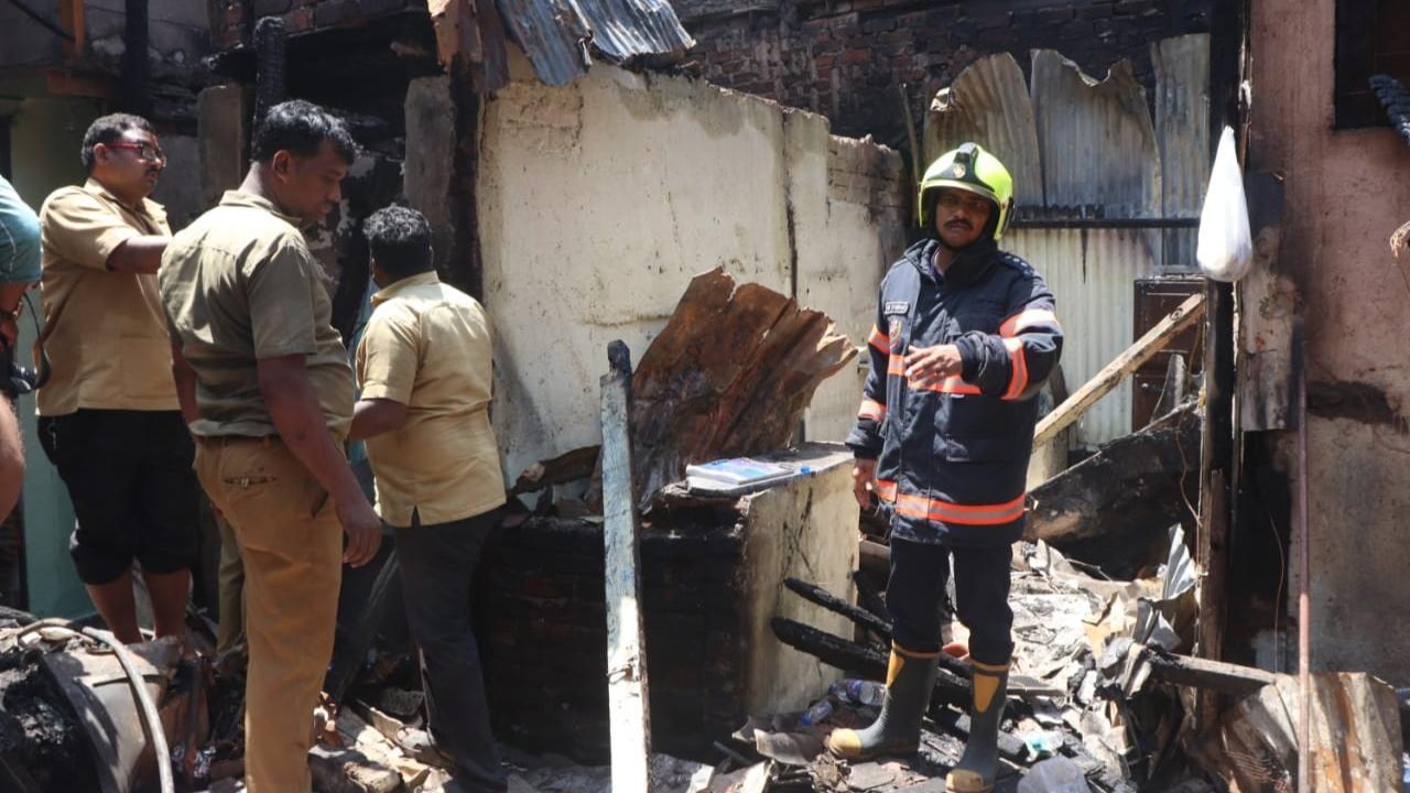 BREAKING: Fire breaks out at slum near Nargis Dutt Road in Bandra