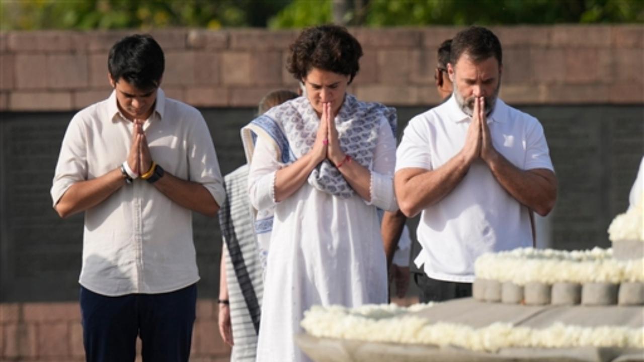 Remembering former Prime Minister Rajiv Gandhi on his 32nd death anniversary, Congress leader Rahul Gandhi on Sunday paid an emotional tribute to his deceased father. 