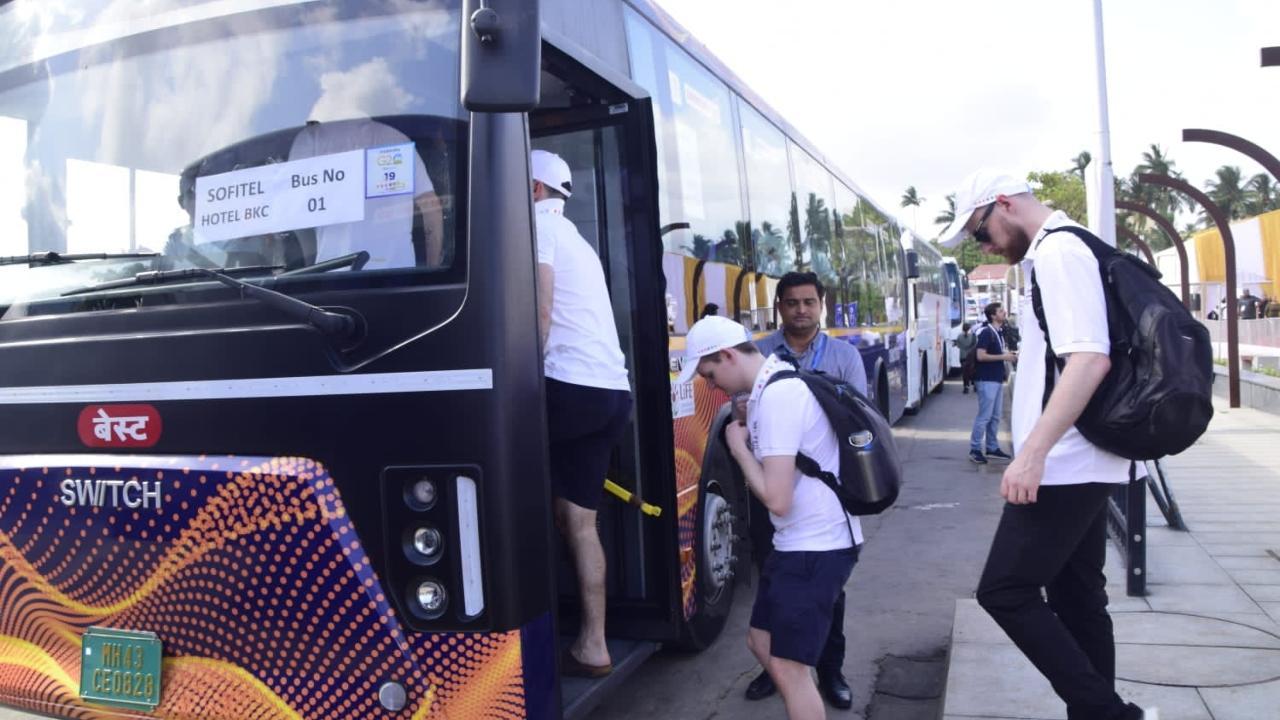 BEST becomes official transport partner for G20 delegates in Mumbai