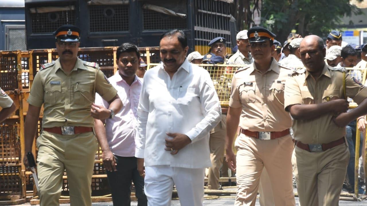 IL&FS scam case: NCP chief Jayant Patil arrives at ED office in Mumbai