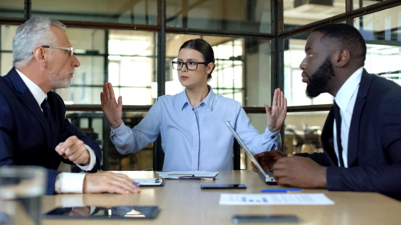 Employees should be encouraged to build conversational capacity. It refers to an individual's ability to engage in dialogue under pressure or during challenging situations. It involves staying focused, remaining curious, and managing emotions effectively. By developing conversational capacity, individuals can maintain composure, think critically, and communicate constructively, even in the midst of conflict. Photo Courtesy: iStock