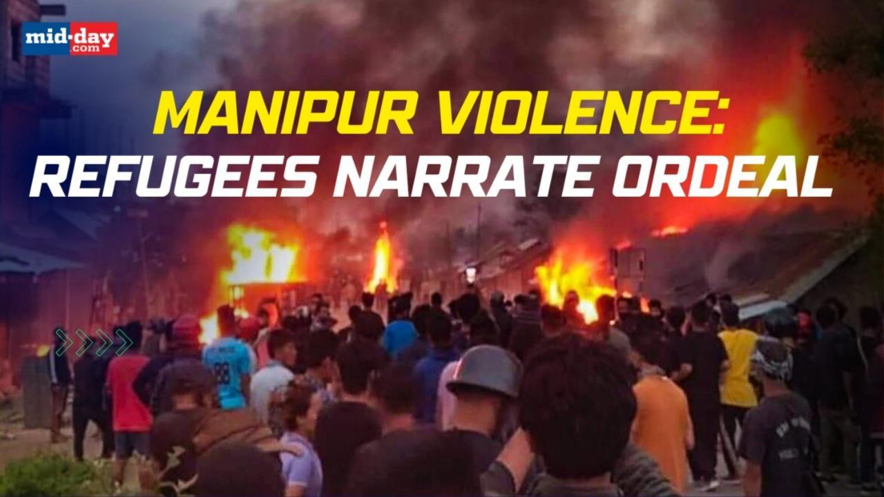 Manipur Violence: Refugees at relief camps express worry over security concerns 