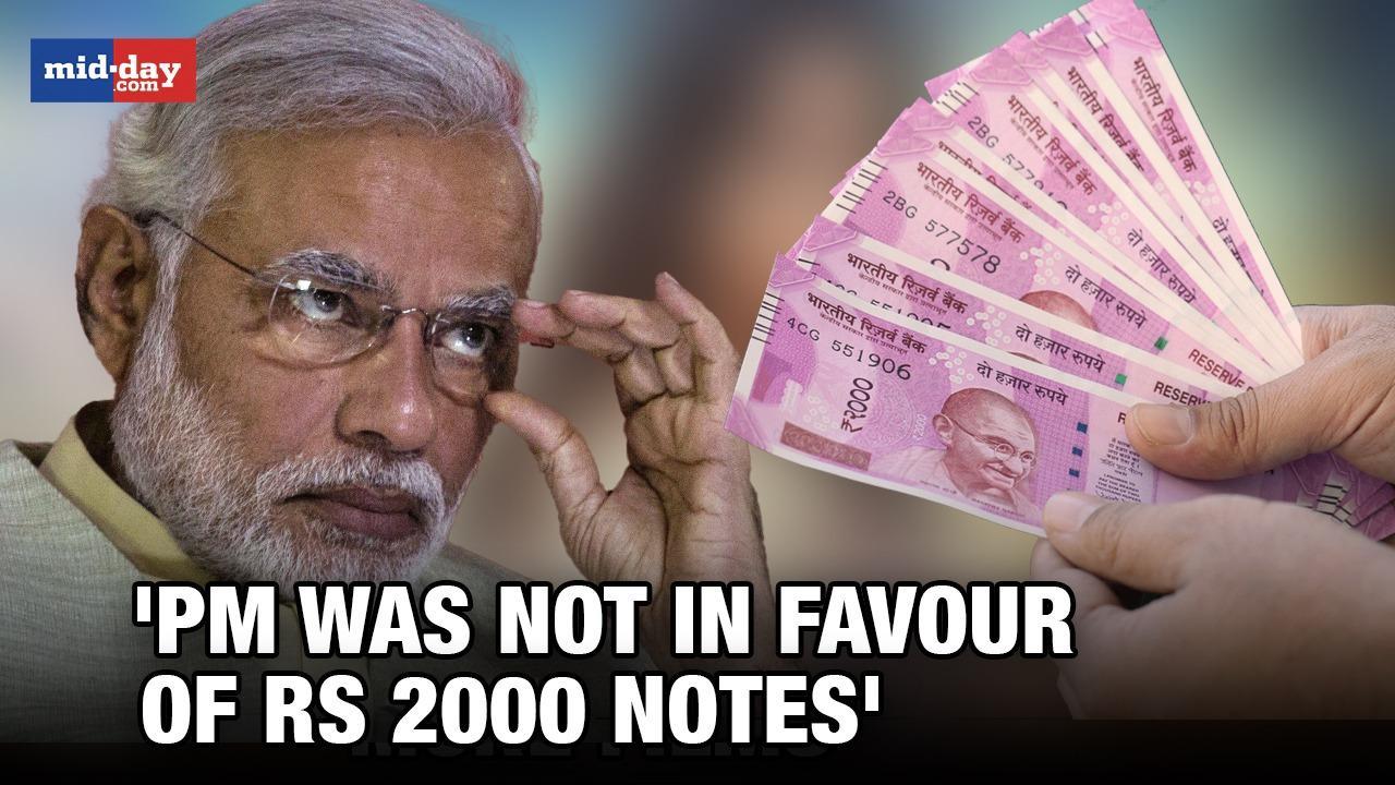 PM was not in favour of Rs 2000 note: former principal secretary to PM Modi