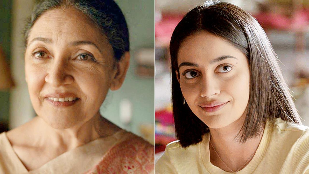 Deepti Naval as Deepali and Banita Sandhu as Kavita
