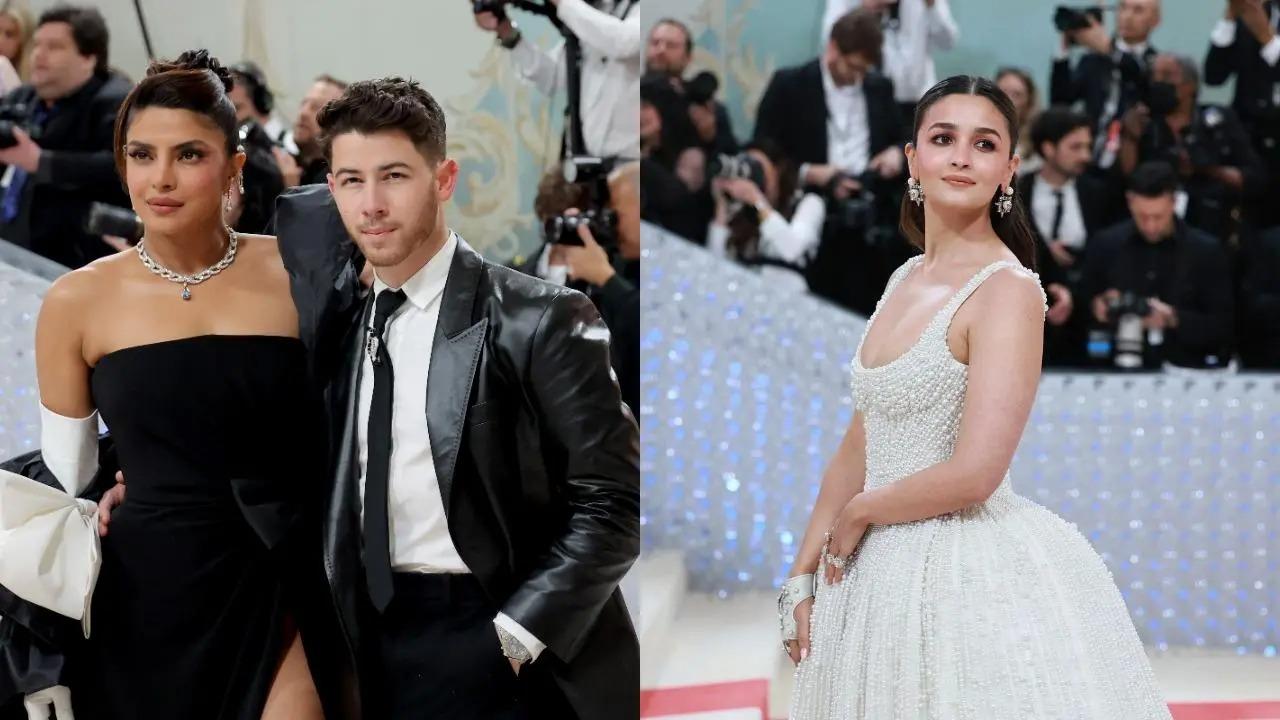 The Met Gala 2023 paid homage to the prominent fashion designer Karl Lagerfeld under the theme 'Karl Lagerfeld: A Line of Beauty'. As expected, the event has made its return with all the glitz and glamour. Fashion’s biggest night, aka the Met Gala Right here. From Priyanka Chopra Jonas to Alia Bhatt Indian celebs made their presence felt at the Met Gala 2023. Take a look at the photos